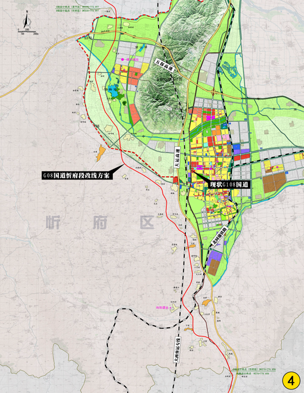 路径方案图该工程在代县境内路径方案图该工程在繁峙县境内路径方案图