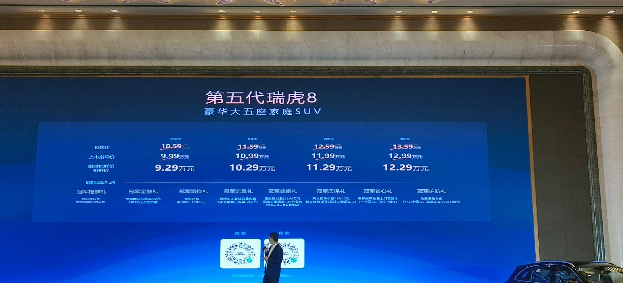 第五代奇瑞瑞虎8区域上市发布会哈尔滨站活动圆满成功