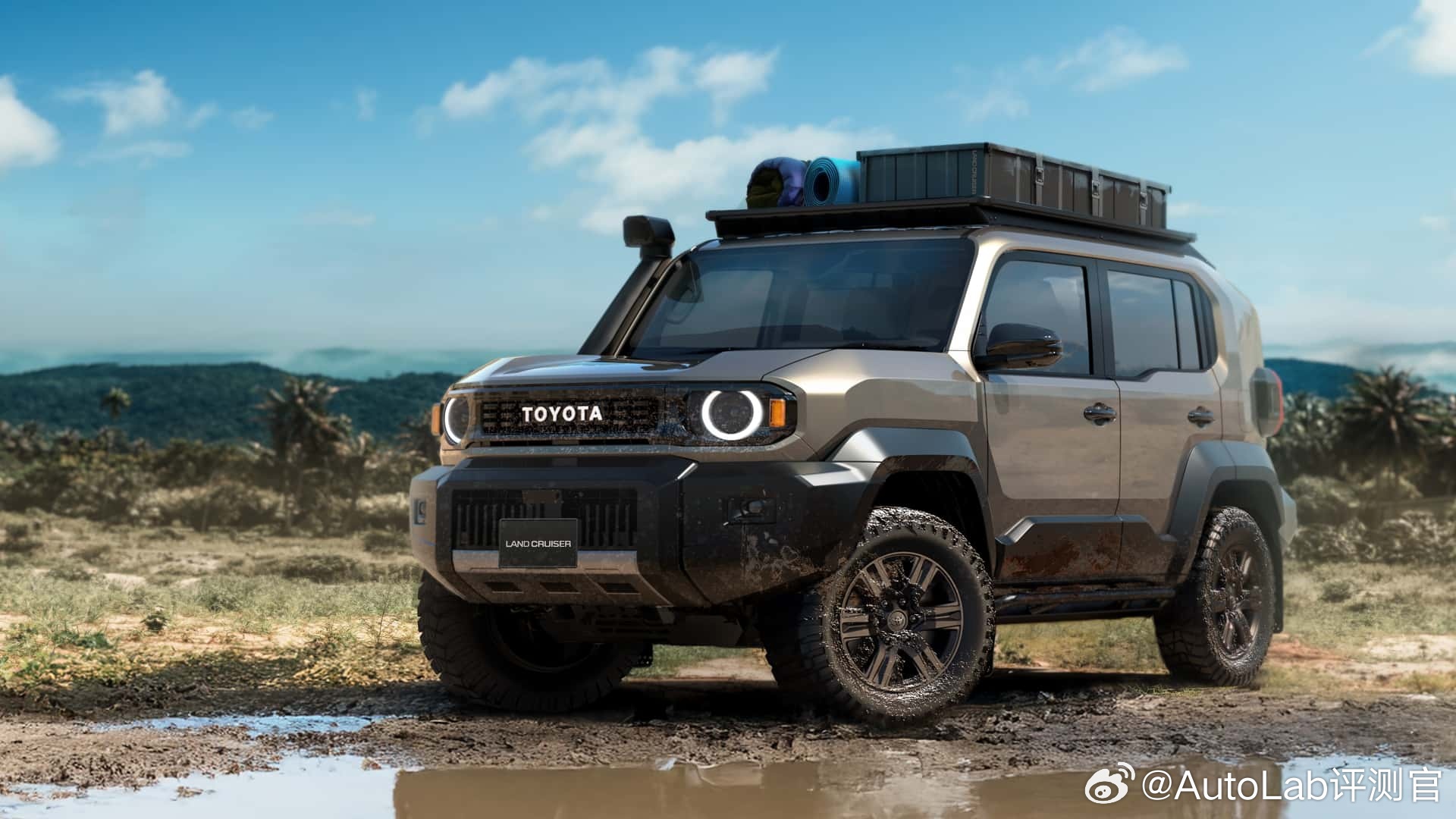 丰田发布全新Land Cruiser FJ，硬派油车对决国产新能源方盒子