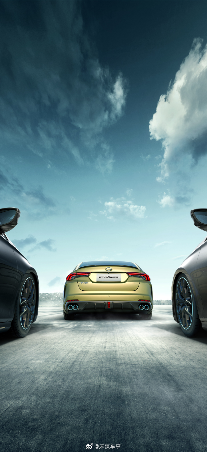 GPMA架构首款运动轿车EMPOW55全球亮相倒计时2天11月20日广州国际车