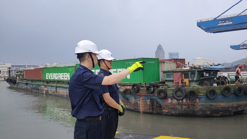 嘉兴港内河港池完成交通流一体化组织建设