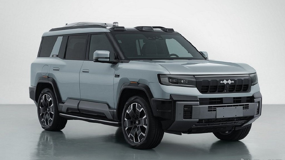 方程豹豹8新增车型曝光，配车顶无人机舱！现款车型37.98万起售