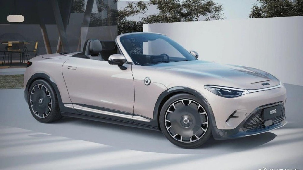 Smart敞篷版曝光！若20万起售，年轻人的又一台敞篷车？