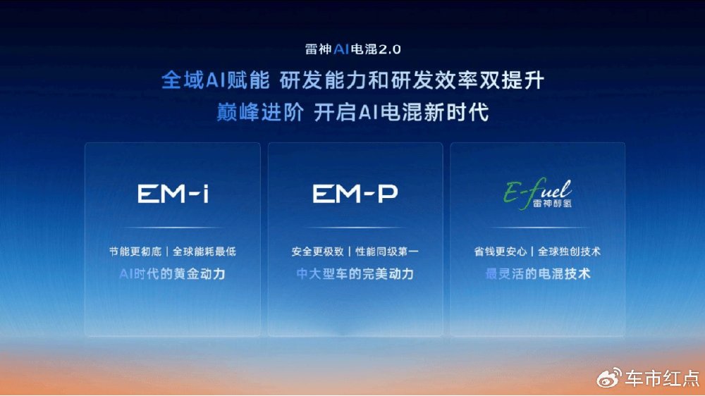 动力系统支持OTA，吉利星睿AI云动力2.0发布，百公里油耗刷新低