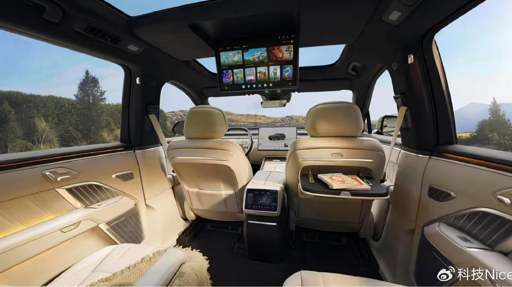 蔚来乐道L90座舱内饰首秀：六座“VIP平权”，7月10日开启预售