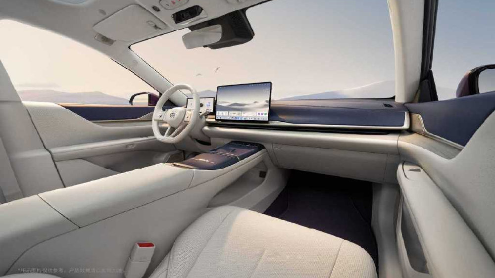 别克至境L7座舱信息公布 定义新能源时代的豪华轿车