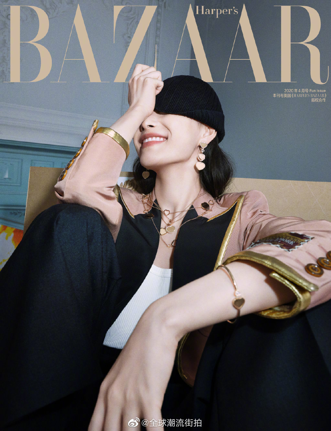 倪妮×《时尚芭莎》minibazaar四月刊.不拘常规的gucci女郎