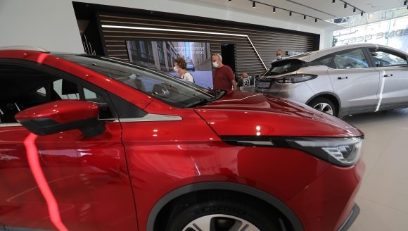 （国际）吉利在以色列开售电动汽车