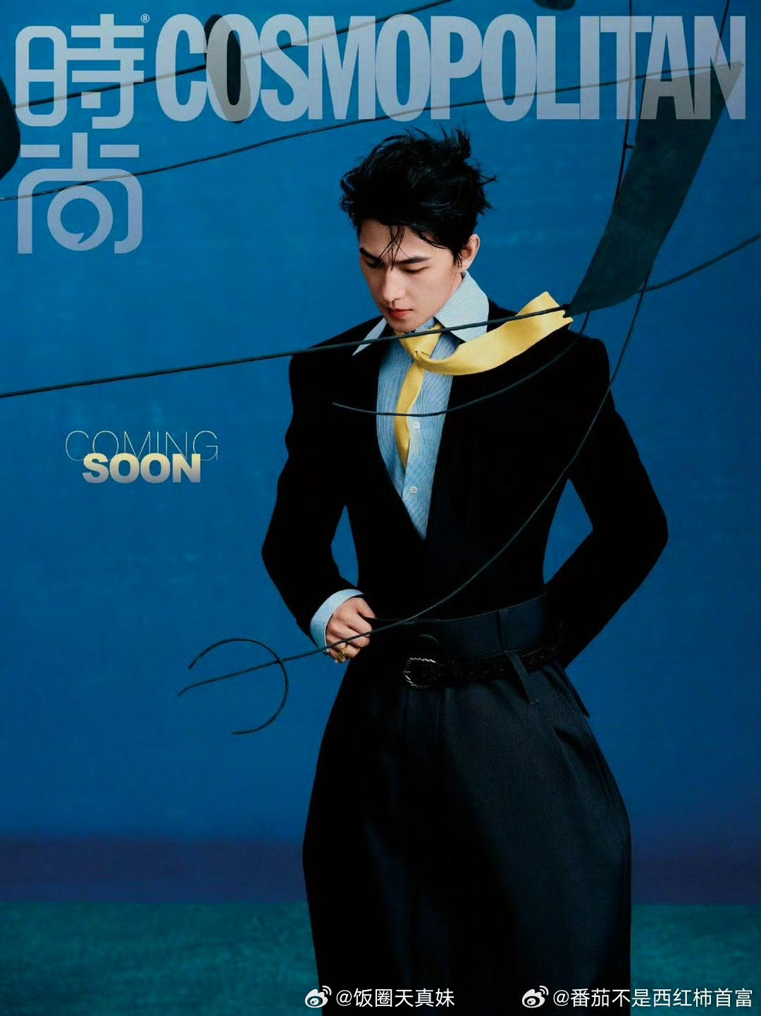 杨洋时尚界最权威的教父来了！三张图的苏感直接溢出屏幕了我说 爱看多拍