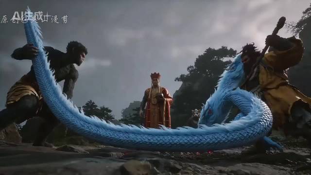 【灵山武佛】 不是吧？！师父，你怎么拿小白当跳绳啊西游记 黑神话悟空 灵山武佛 新西游记