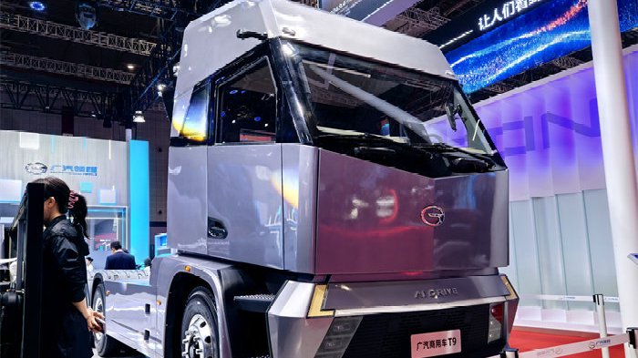广汽领程上海车展首秀，首款电动重卡即将量产