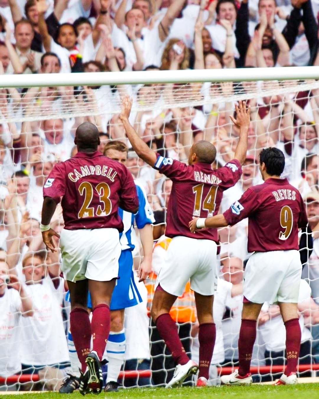 阿森纳4比2维冈竞技告别海布里