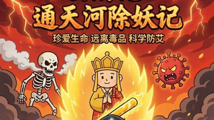 跟着名著学禁毒！来看《西游记：通天河除妖记》