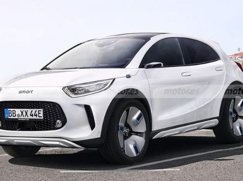 基于吉利SEA平台打造，Smart新款纯电SUV曝光