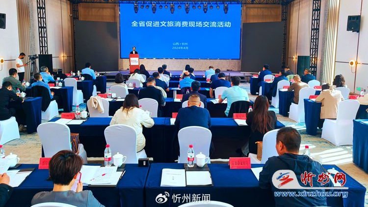 山西省促进文旅消费现场交流活动在忻州举办