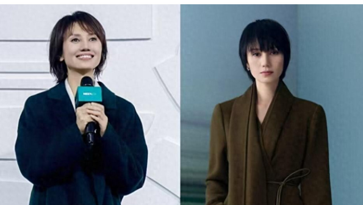 看了袁泉的打扮，我悟了：大衣不配打底裤，更优雅减龄有品位！