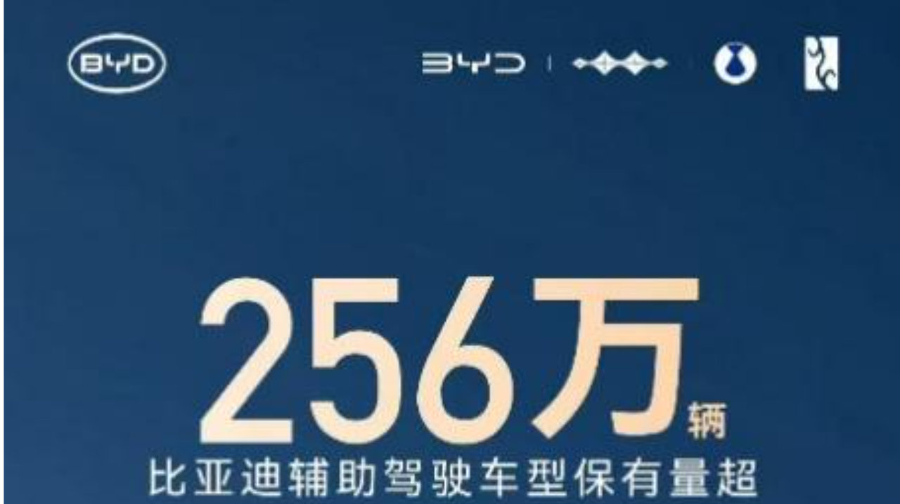 256 万 + 用户共同选择，比亚迪辅助驾驶跑出加速度