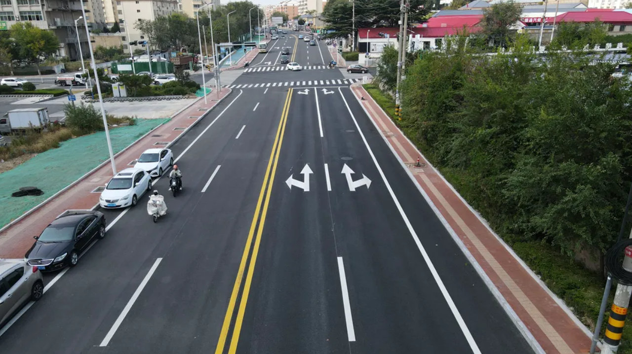 威海21条市政道路焕新亮相 威海21条市政道路焕新亮相