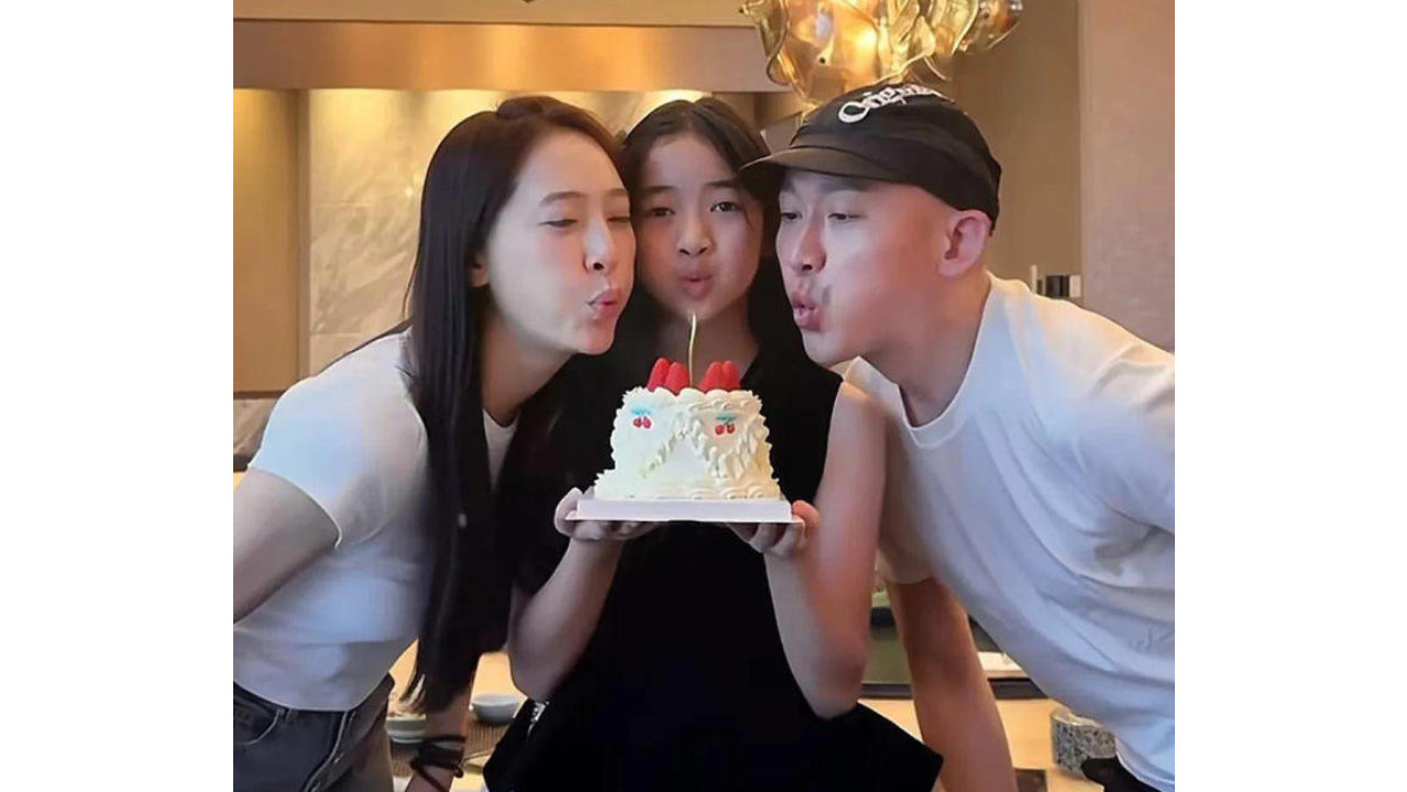 聂远夫妇为长女办庆生宴，11 岁女儿酷似爸爸，进军演艺圈演技出众