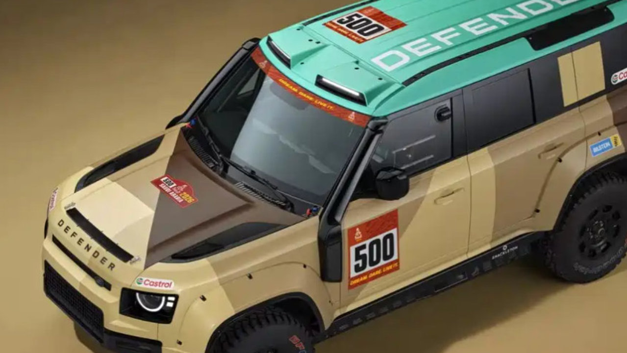 史上最强卫士 路虎卫士达喀尔D7X-R官图发布