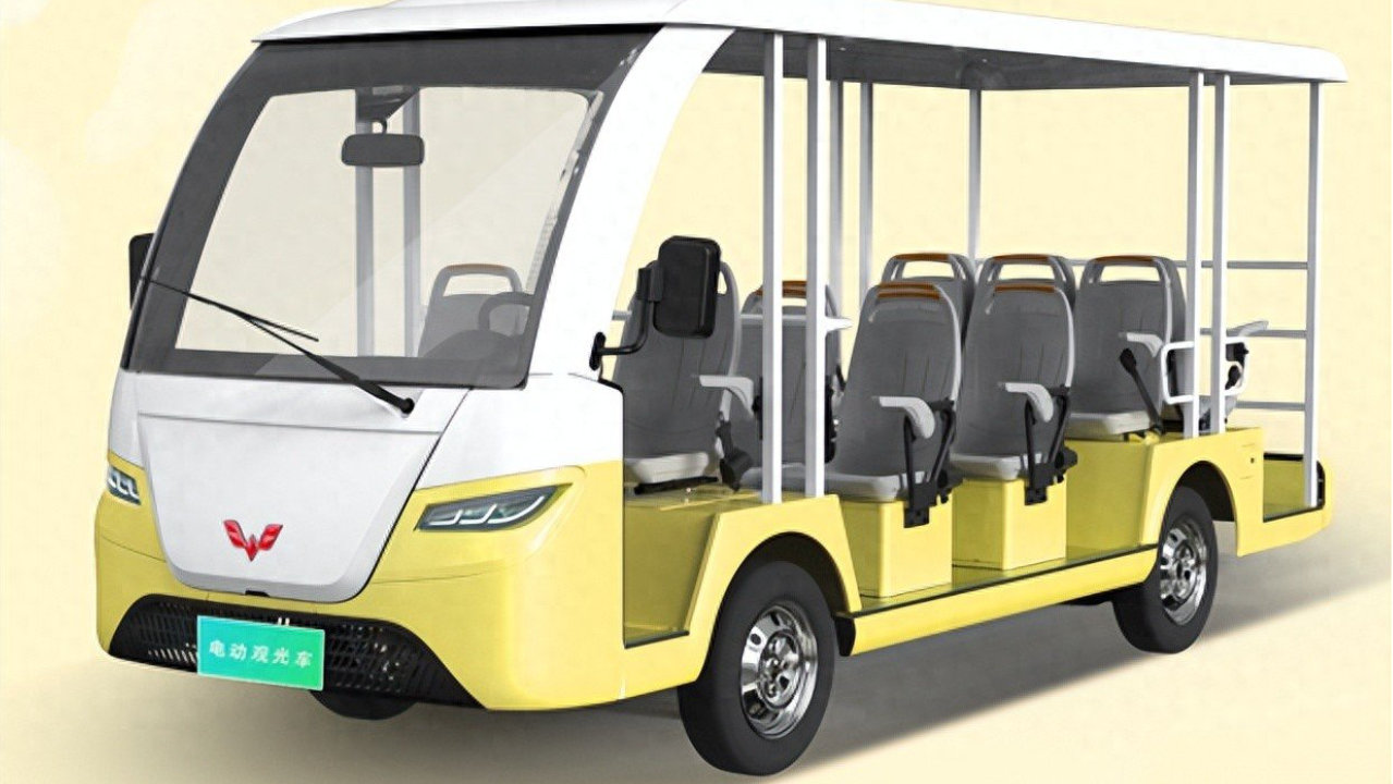 林立汽车五菱观光车L500系列敞开14座，品质与安全的融合