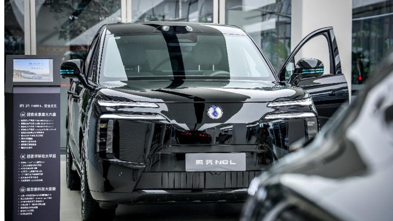 探店腾势N8L：解锁家庭豪华出行新范式，这台大六座SUV藏满惊喜