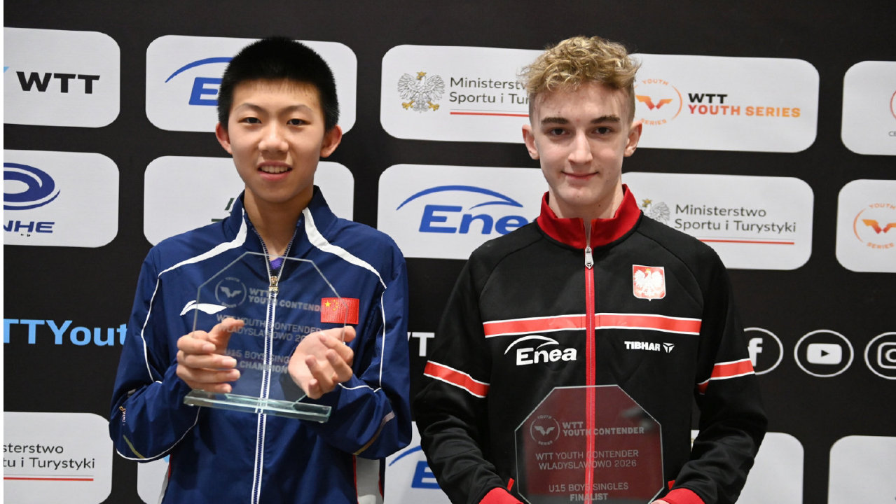 勇夺双冠！国乒14岁新星崛起：外公带他入门，看齐王楚钦林诗栋？