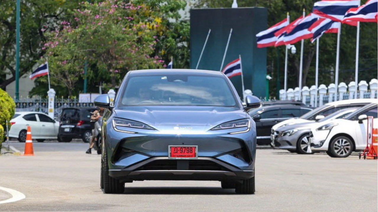 油价上涨2泰铢，泰国总理座驾劳斯莱斯变比亚迪