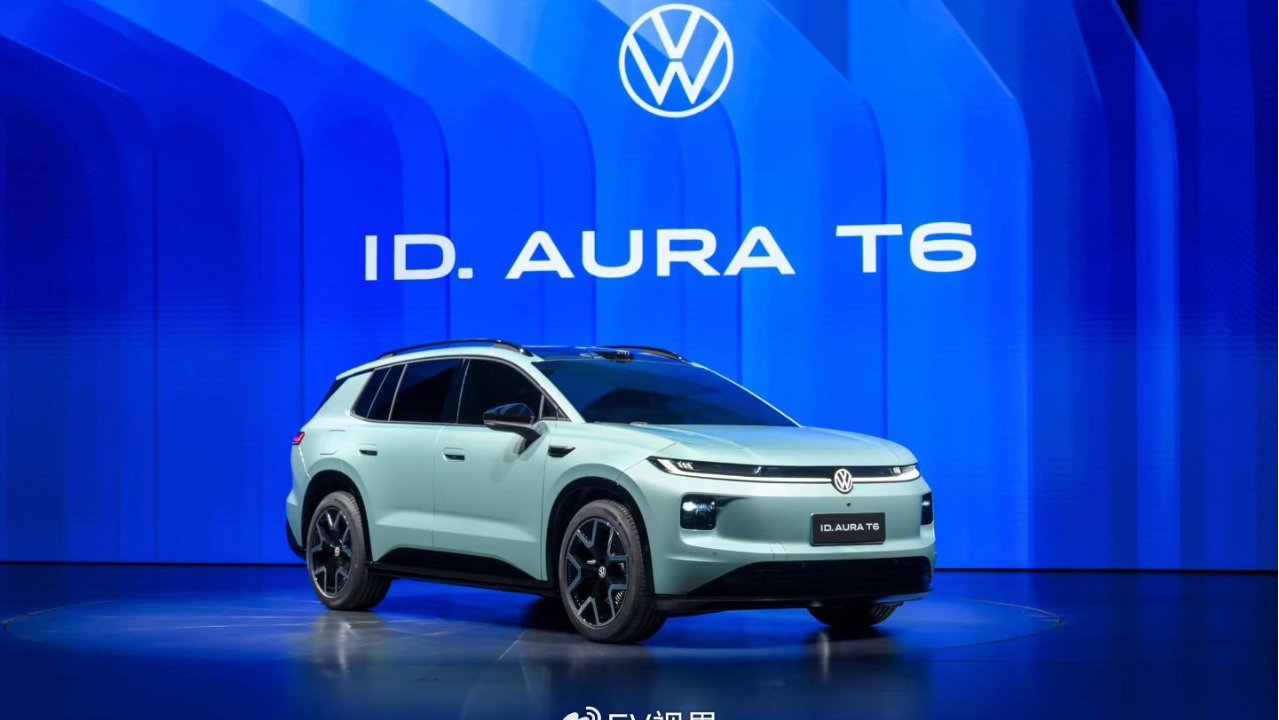 一汽-大众ID. AURA T6首秀，智电美学新篇启