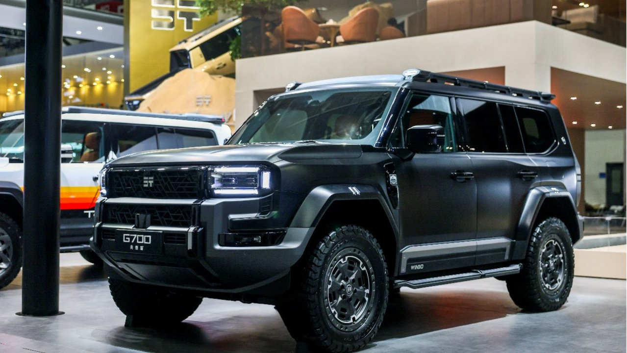 纵横G700至尊航行版/F700豪华越野皮卡亮相北京车展