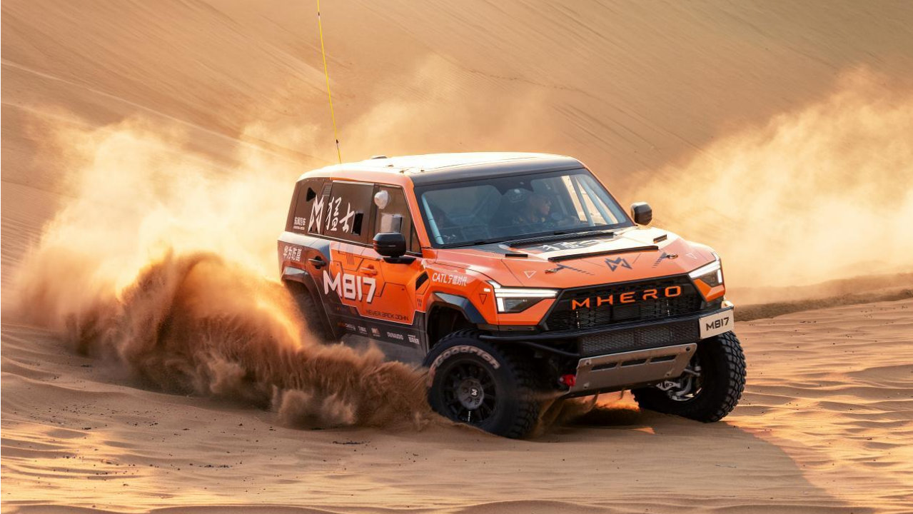 心无畏 敢征服！猛士M817 Ultimate同源赛车将出战2026环塔拉力赛