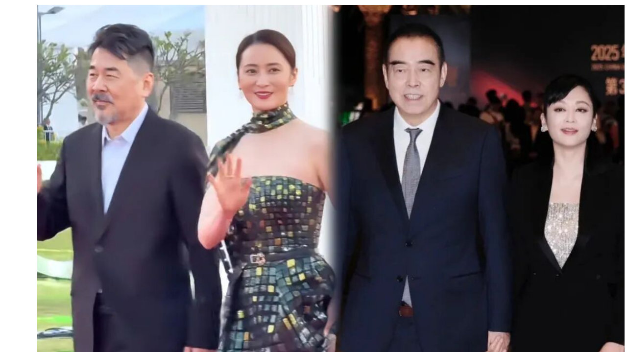 同是大美人嫁老男人，50岁蒋勤勤与56岁陈红，如今面相却天差地别