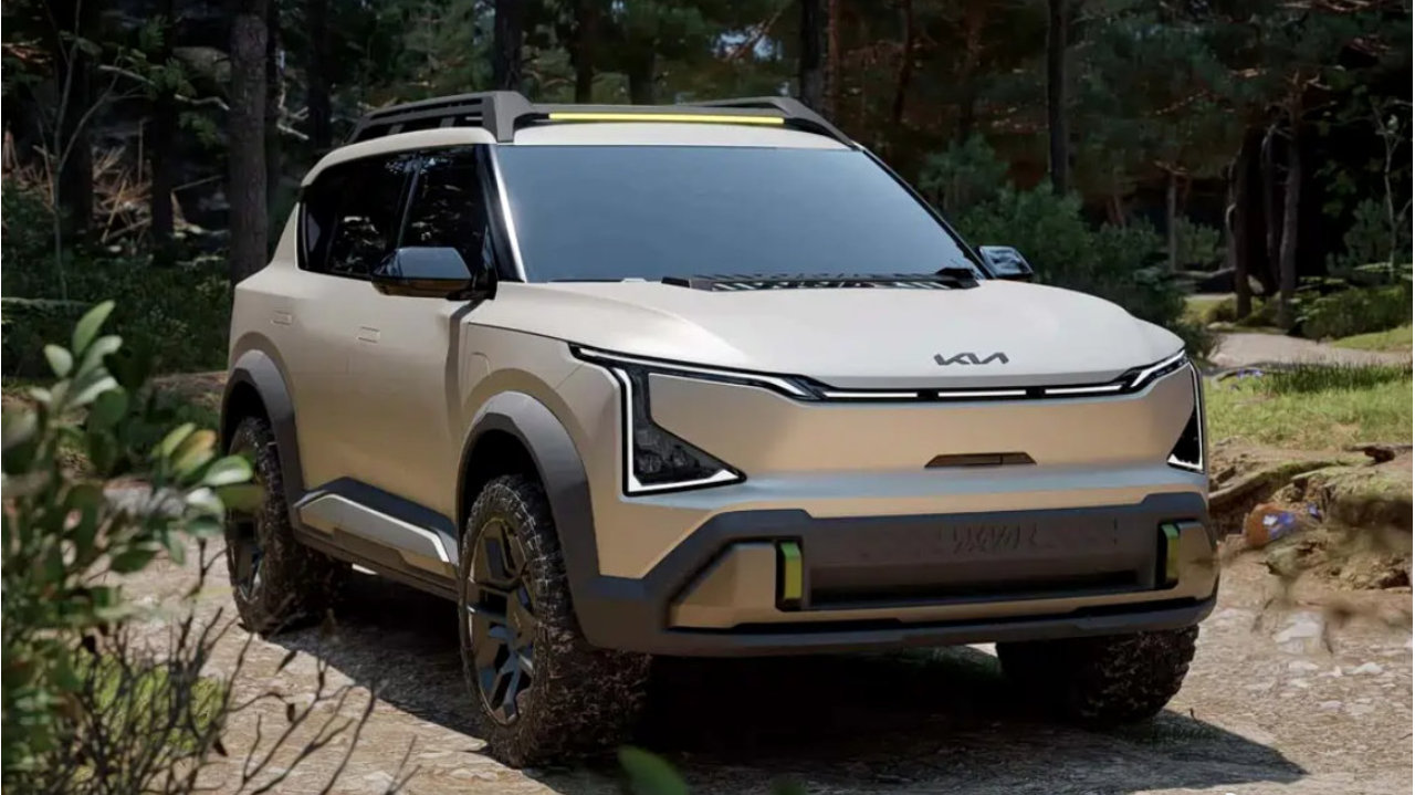 起亚发布EV5 WKNDR概念车 新能源越野车将成品牌未来的主力车型