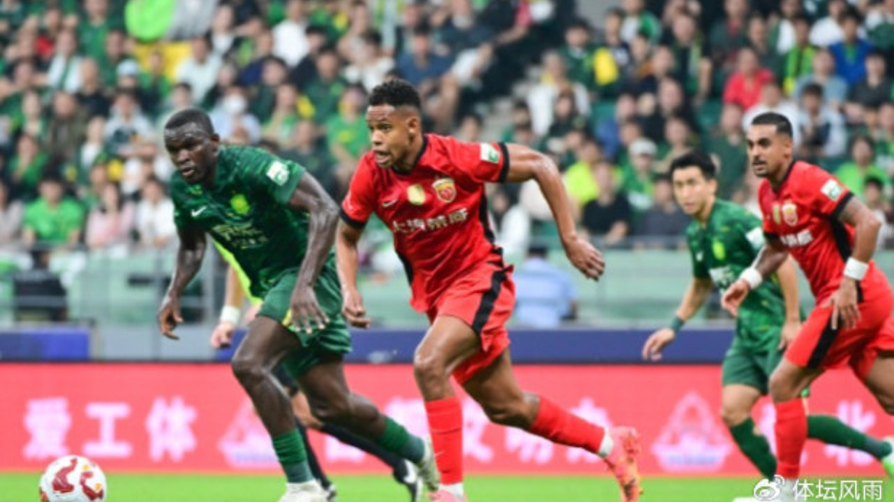 中超焦点战，北京国安2-3上海海港