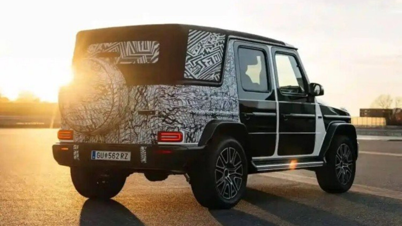 奔驰G敞篷版谍照亮相，这波应该是要回归了