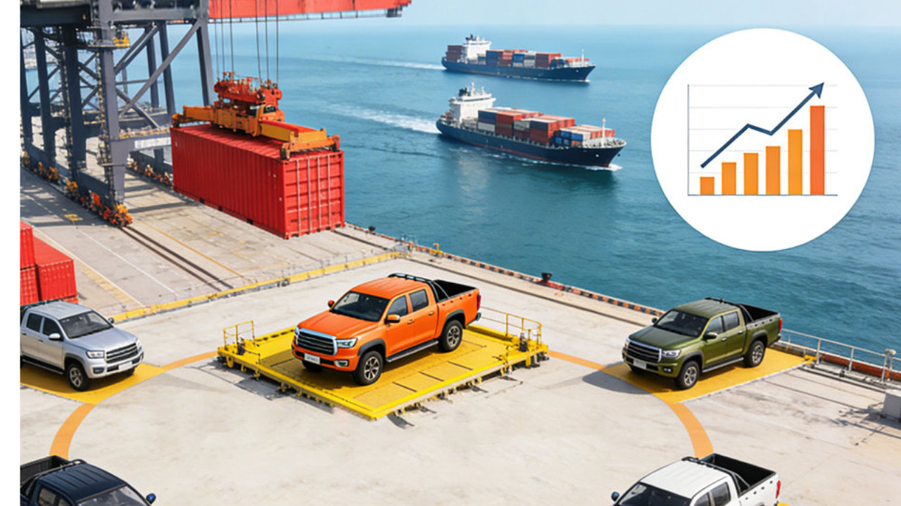 环比增5.5%现“小翘尾”，11月皮卡内销温和反弹，出口持续激增