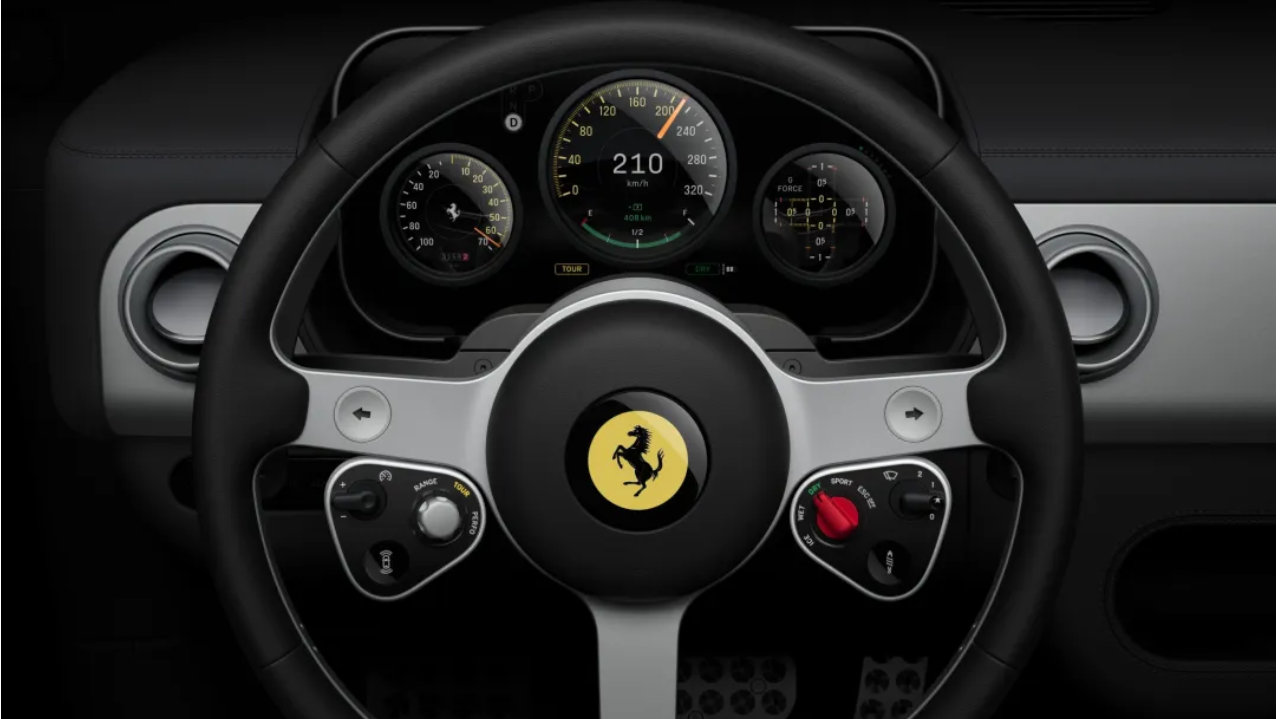 法拉利Luce内饰大公开！克制冷静复古、果味儿十足、高级感满满！