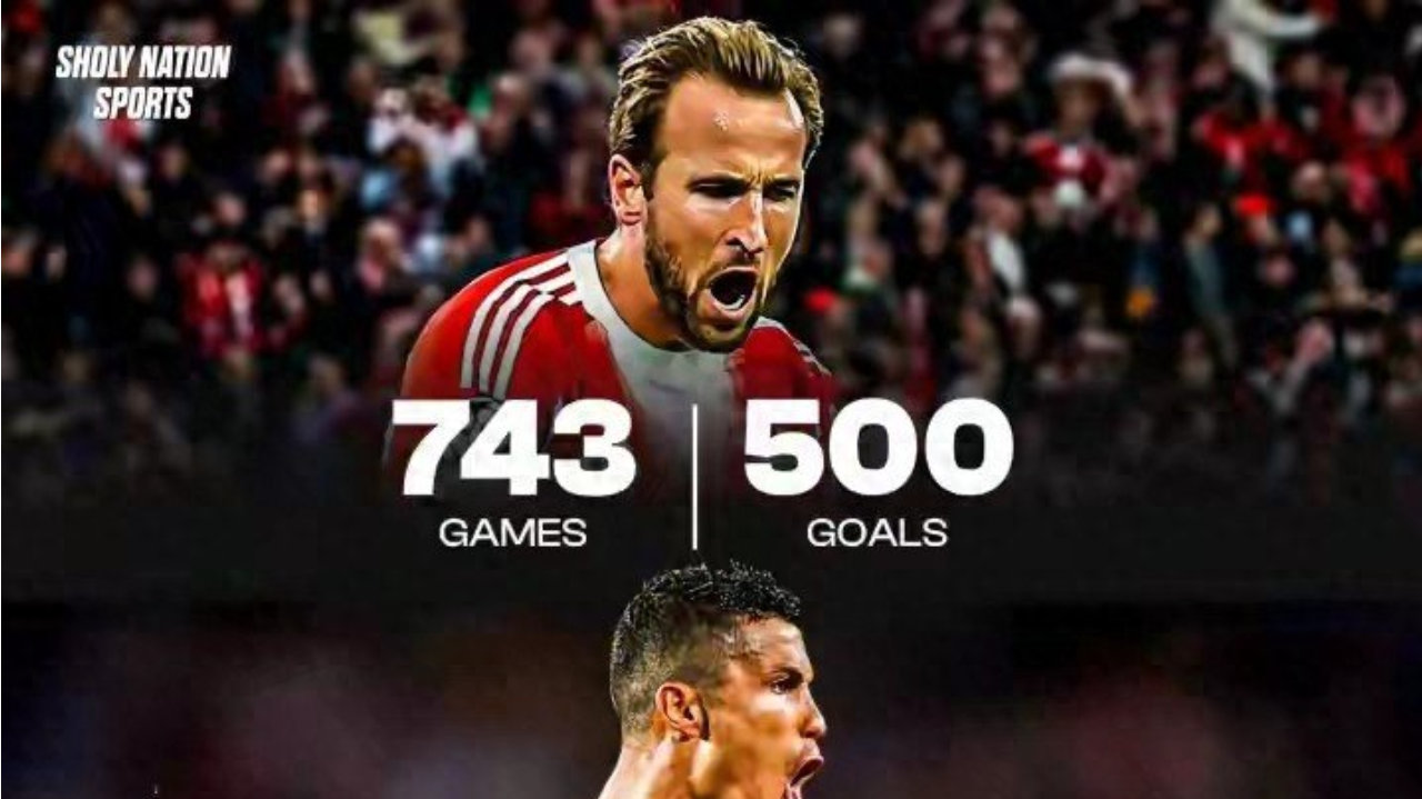 凯恩对阵不莱梅双响 解锁500球里程碑 效率超C罗 仅次于梅西