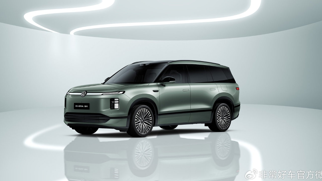 上汽大众ID. ERA 9X全新配色亮相，内饰首次解密