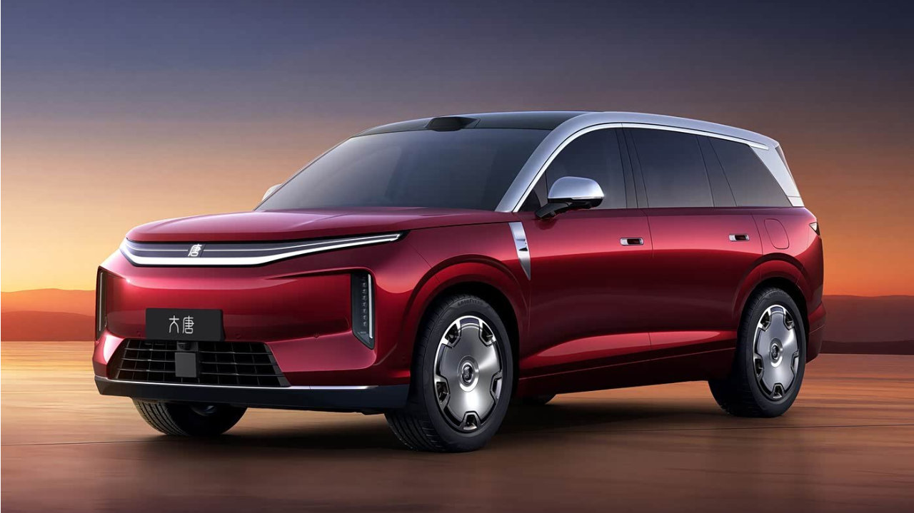 40万级大6座SUV 比亚迪大唐内饰官图发布