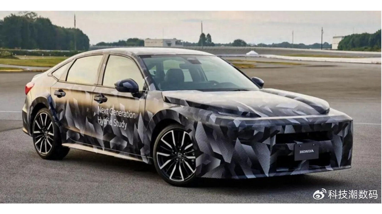 全新一代本田思域路试谍照曝光，核心动力变更为2.0L插混
