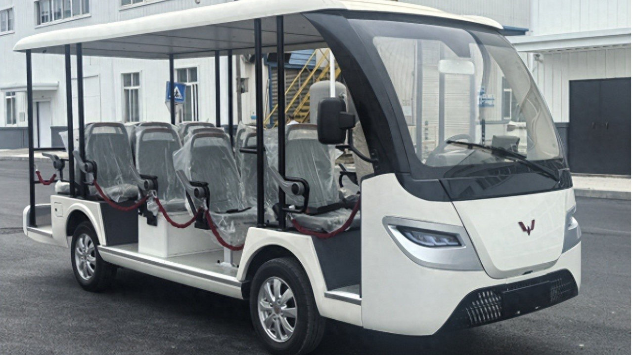 林立汽车新款五菱L500-14座电动观光车，品质与创新的完美融合