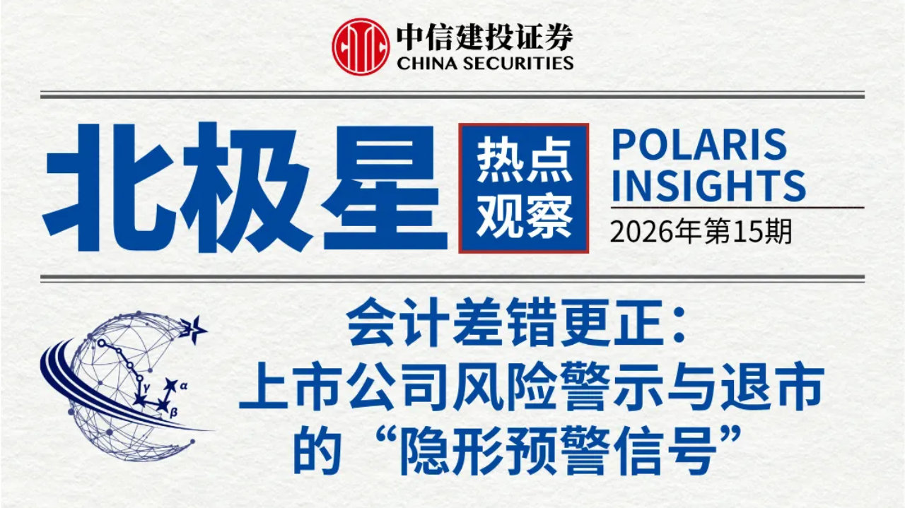 会计差错更正：上市公司风险警示与退市的“隐形预警信号”