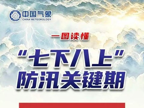 【防汛宣传】一图读懂——“七下八上”防汛关键期 【防汛宣传】一图读懂——“七下八上”防汛关键期