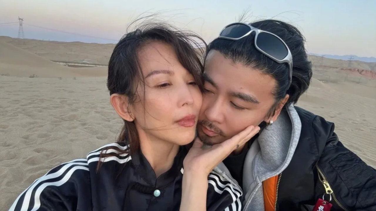 蔡少芬53岁生日谢老公，张晋心梗她差点成寡妇！比陈建州发病还早