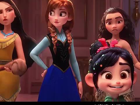 长发公主乐佩的，头发到底有多长呢？ 魔发奇缘｜无敌破坏王2大闹互联网