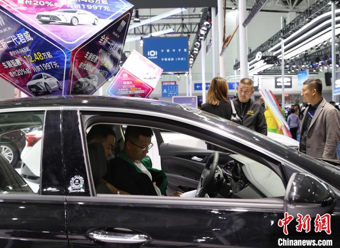 宁夏国际车展吸引市民参观