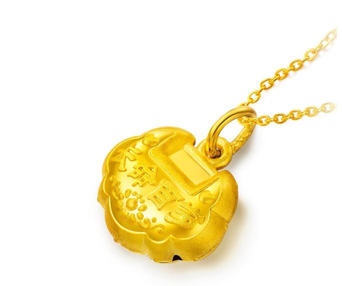送宝宝黄金金锁吊坠的寓意是什么,送金锁代表什么意思