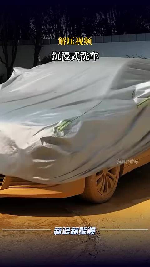 解压视频：沉浸式洗车