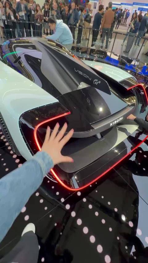 小米概念车vgt实拍…虽然花钱也开不上，但以后的小米可能就长这样